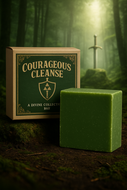 Courageous Cleanse – Herbal Forest Fresh Soap by Figaro Forge