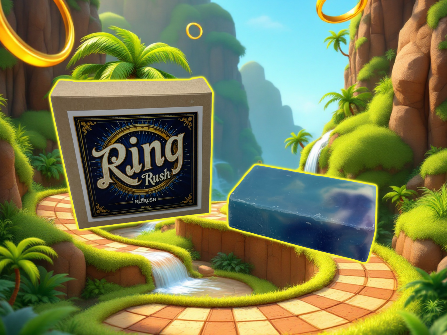 Ring Rush – Cool Ocean Breeze Soap for Fast Lives