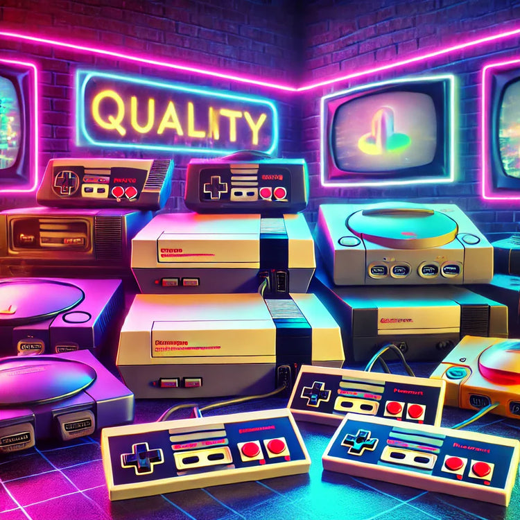 Retro Consoles & Handhelds | NES, SNES, Sega, PlayStation & More: Shop refurbished retro consoles and handhelds including NES, SNES, Sega Genesis, PlayStation, Game Boy, and more. Cleaned, tested, and ready to play.