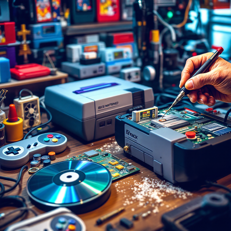 Retro Console Repair & Refurbishment Services - Professional retro gaming repair, refurbishment, and cartridge battery replacement. Restore your classic consoles and handhelds.