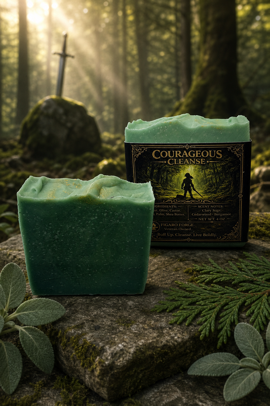 Courageous Cleanse – Herbal Forest Fresh Soap