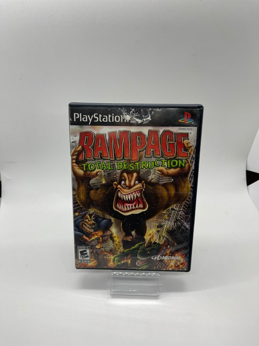 Rampage: Total Destruction (Sony PS2, 2006) No Manual