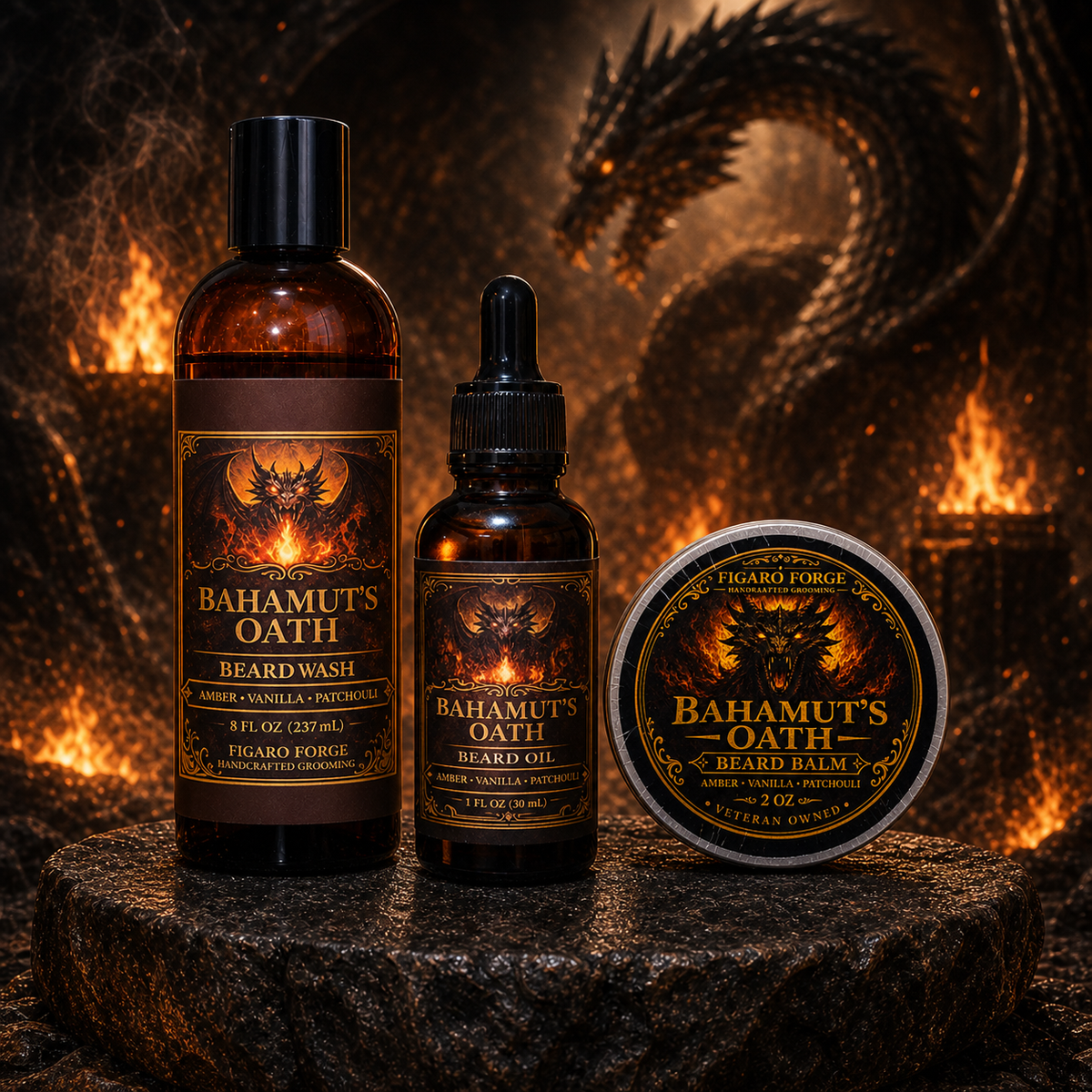 Bahamut's Oath Heavy Beard Reset bundle
