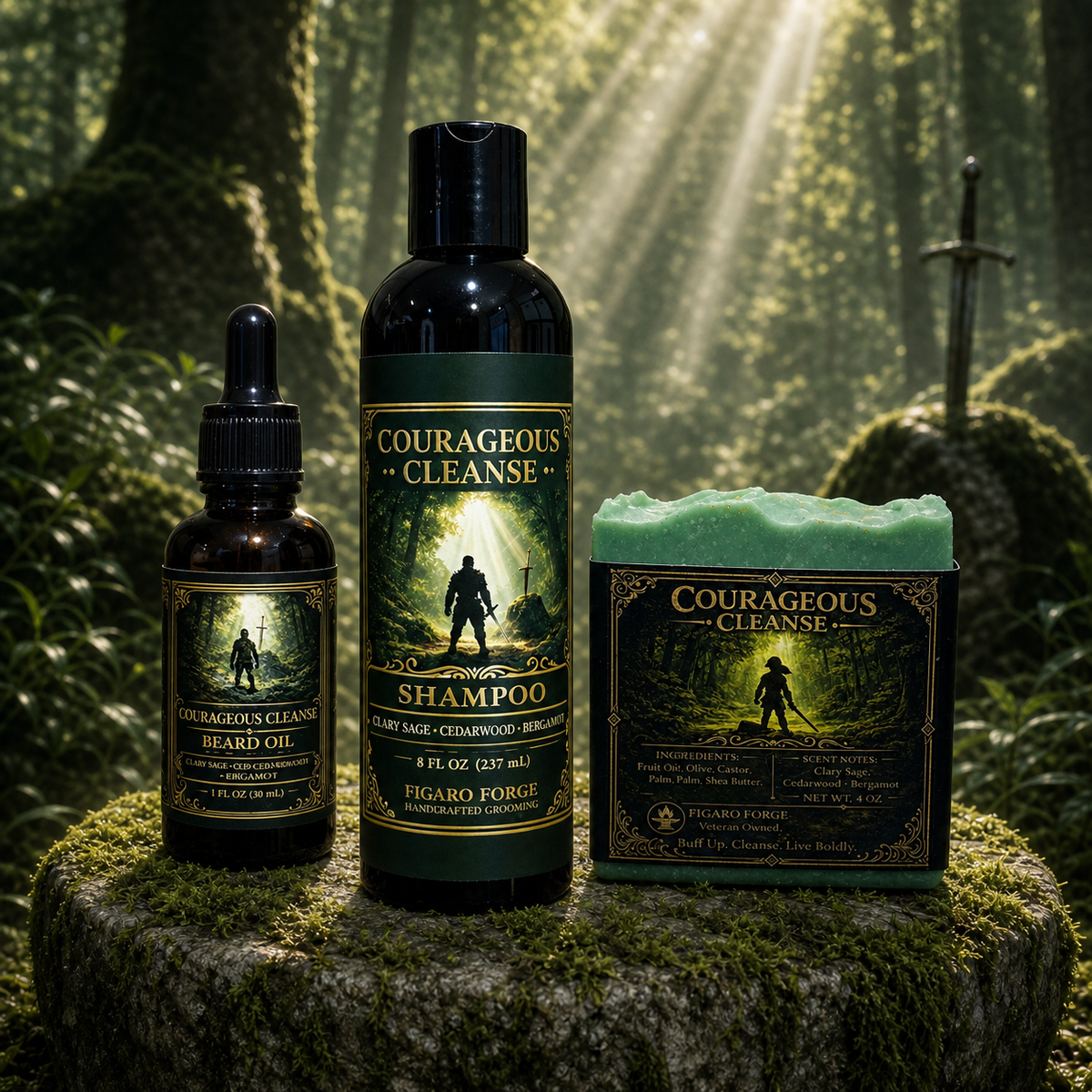 Courageous Cleanse Bar Reset Trio